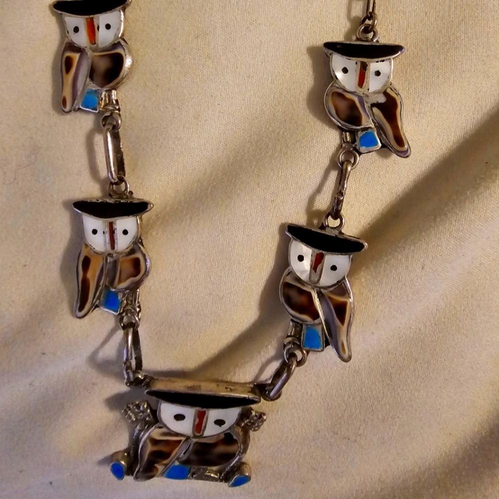 Native Owl Necklace